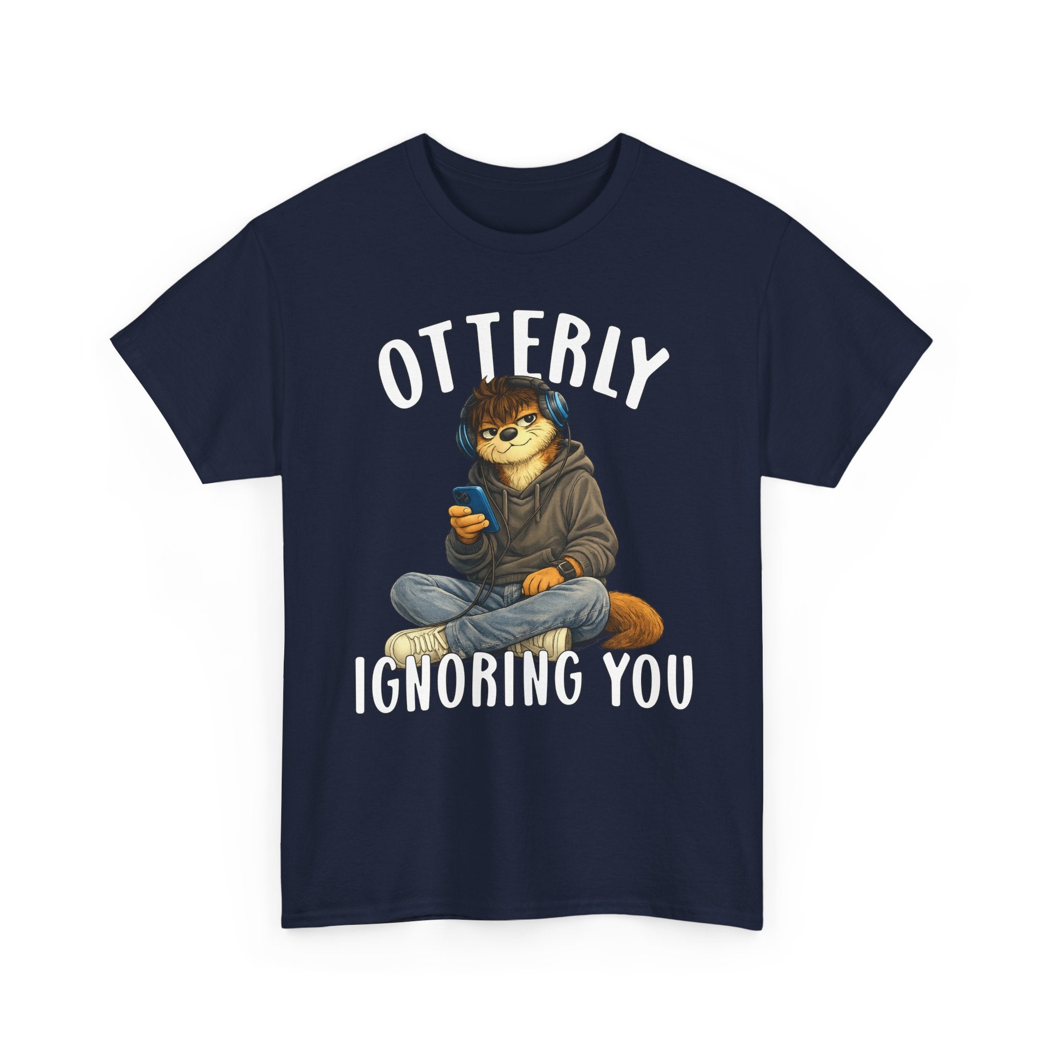 "Otterly Ignoring You" Teen Boy Tee - Otter Series