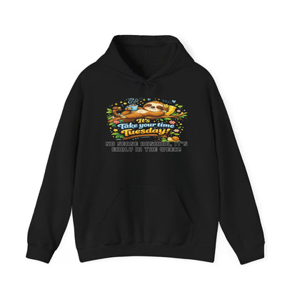 Tuesday - Procrastination Sloth Series Hoodie