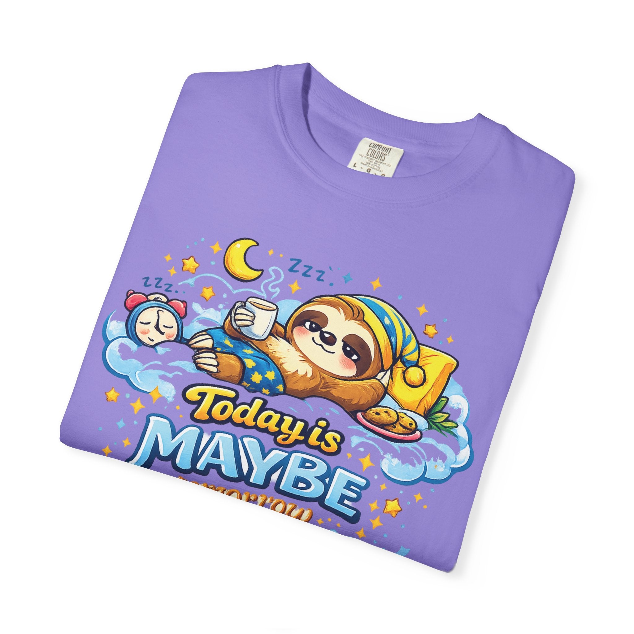 Monday - Procrastination Sloth Series T-shirt