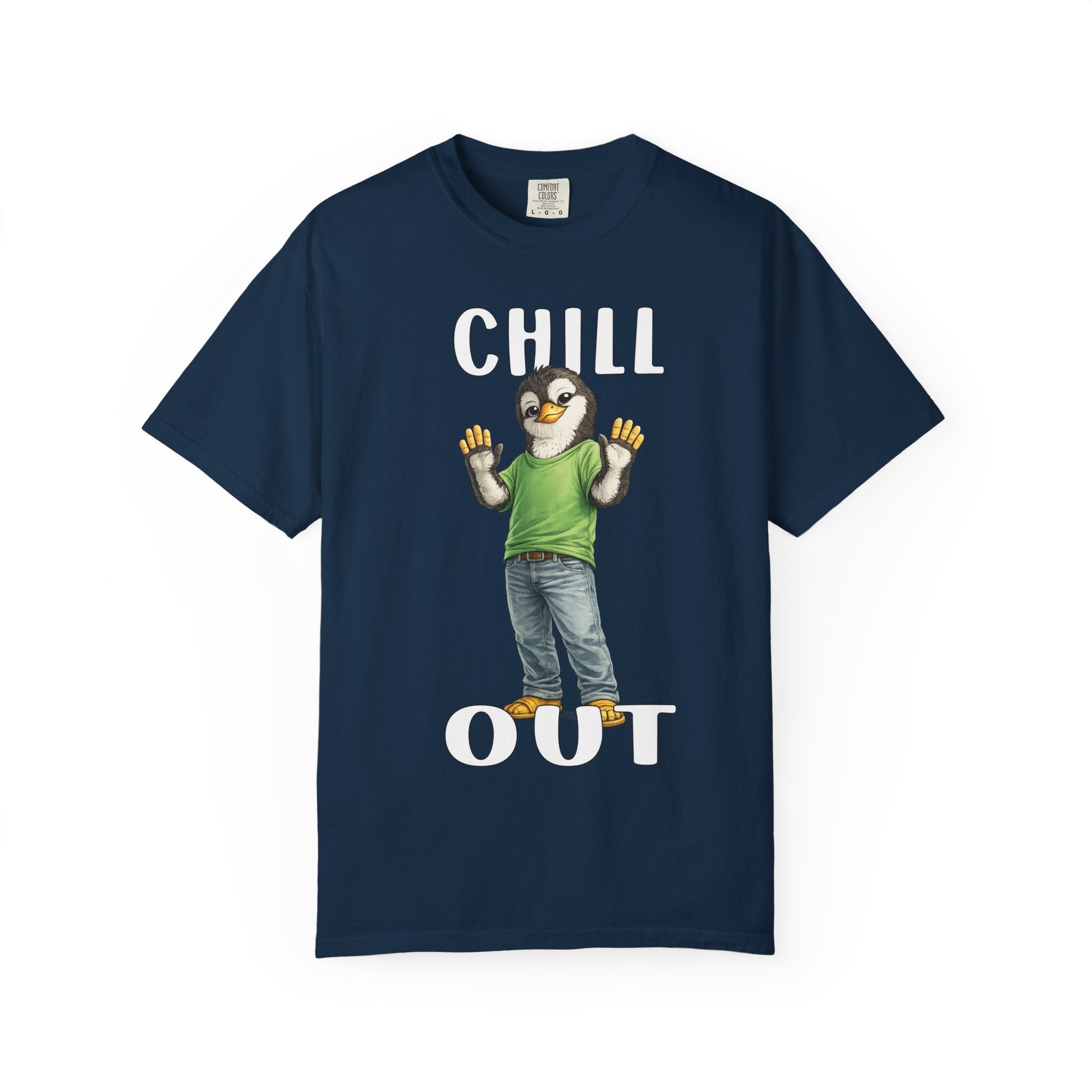 Chill Out Boy T-shirt - Penguin Series