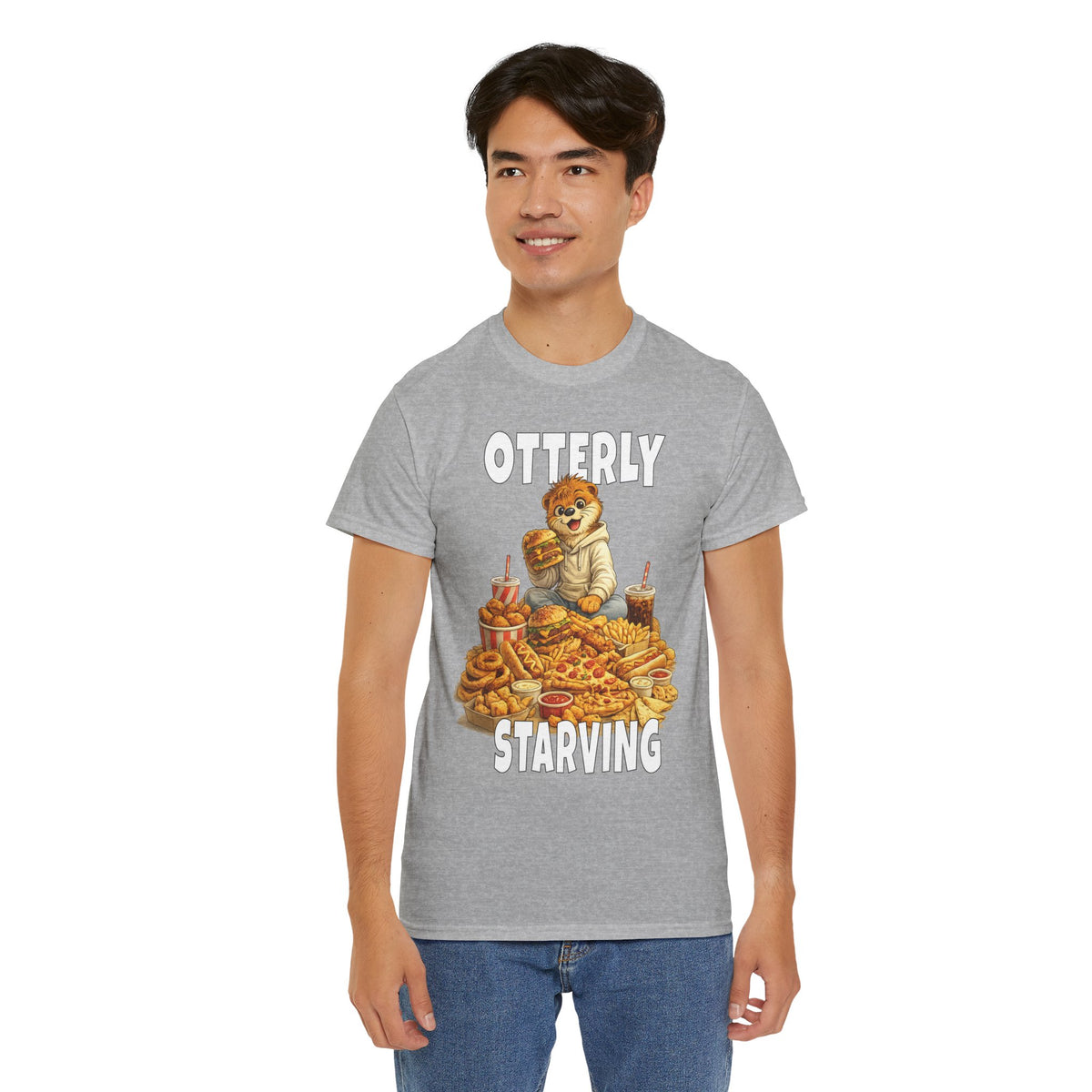 "Otterly Starving" Tee - Otter Series