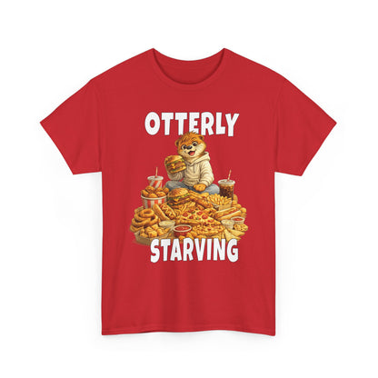 "Otterly Starving" Tee - Otter Series