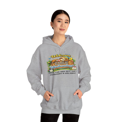 Wednesday - Procrastination Sloth Series Hoodie
