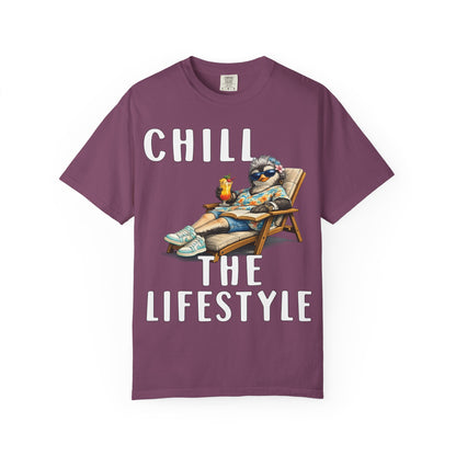Chill The Lifestyle Grandma T-shirt - Penguin Series