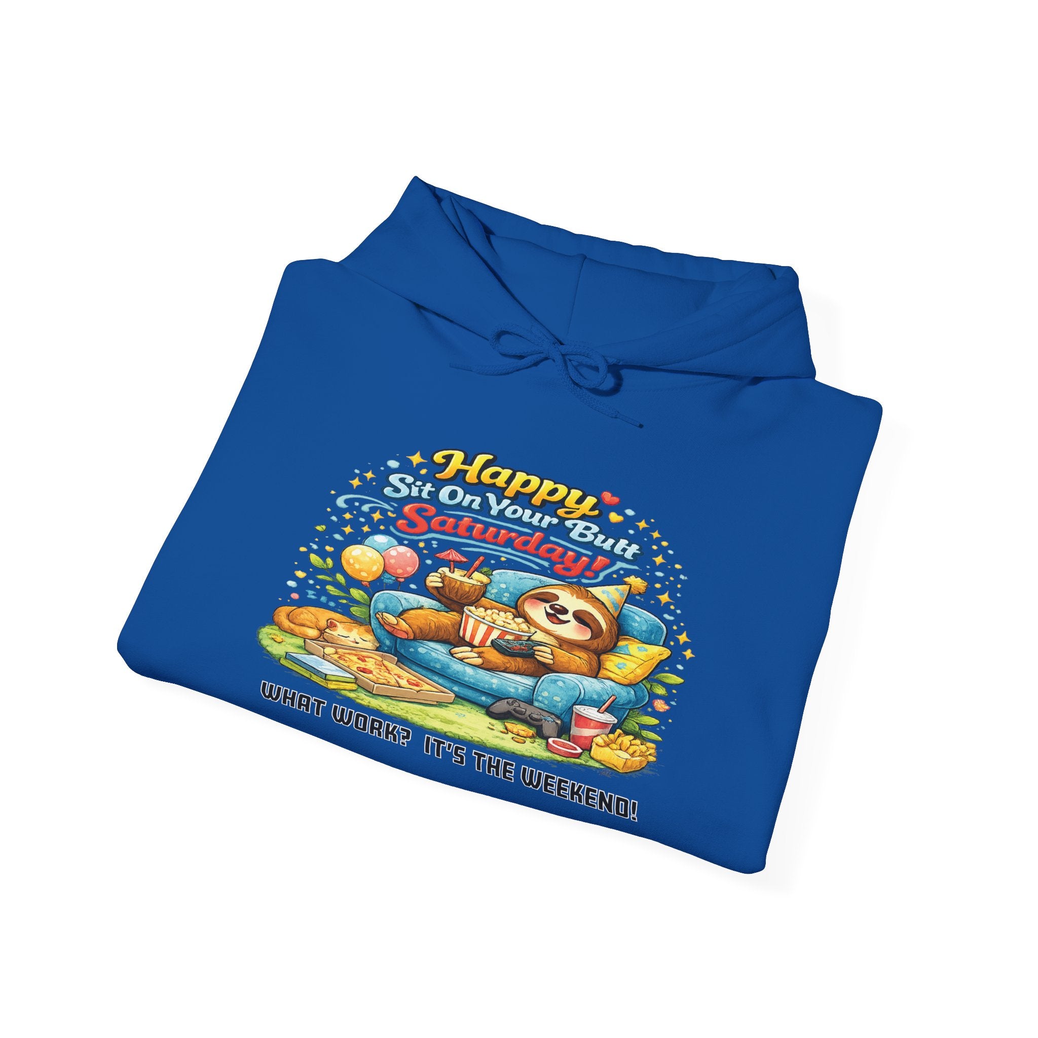 Saturday - Procrastination Sloth Series Hoodie