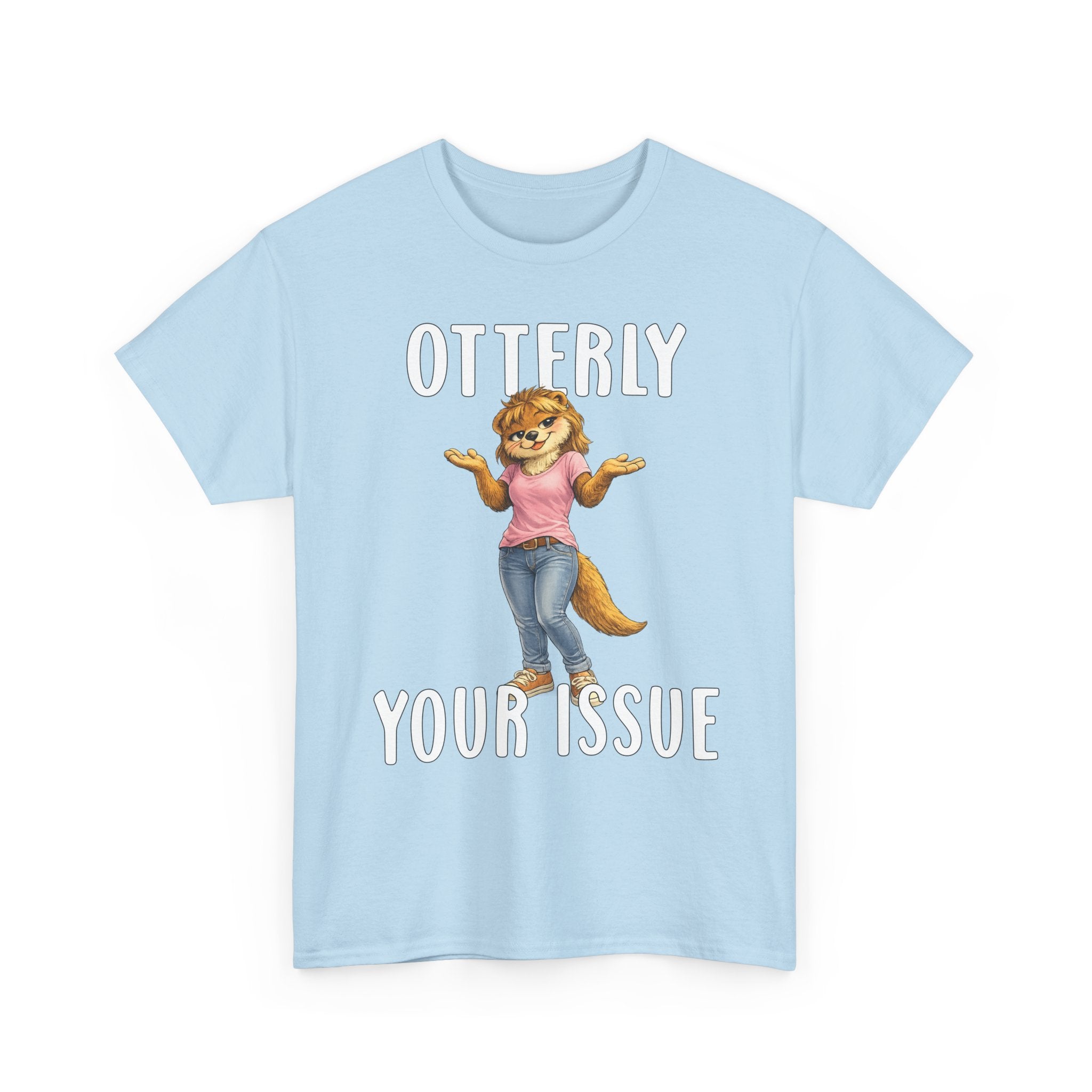 "Otterly Your Issue" Girl Tee - Otter Series