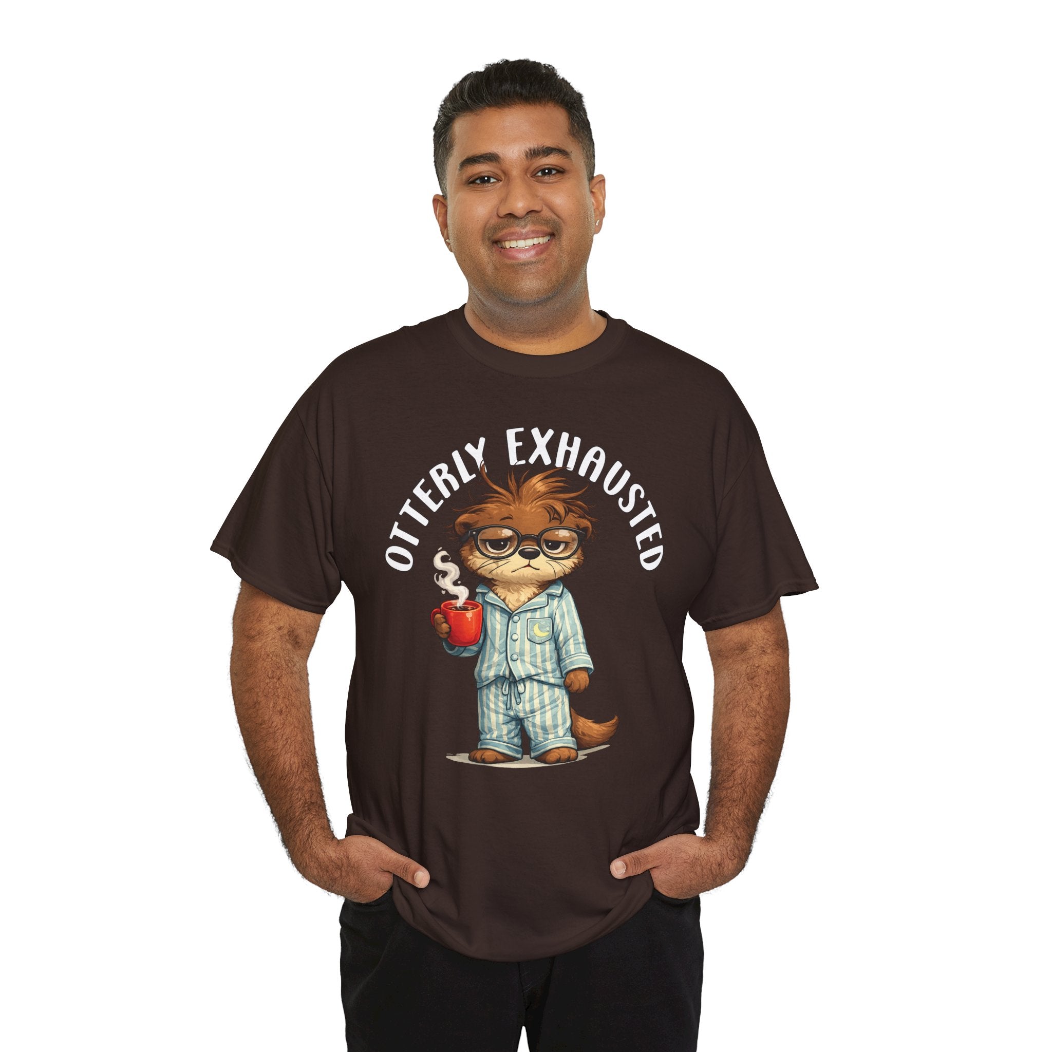 "Otterly Exhausted" Tee - Otter Series