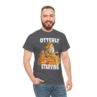 "Otterly Starving" Tee - Otter Series