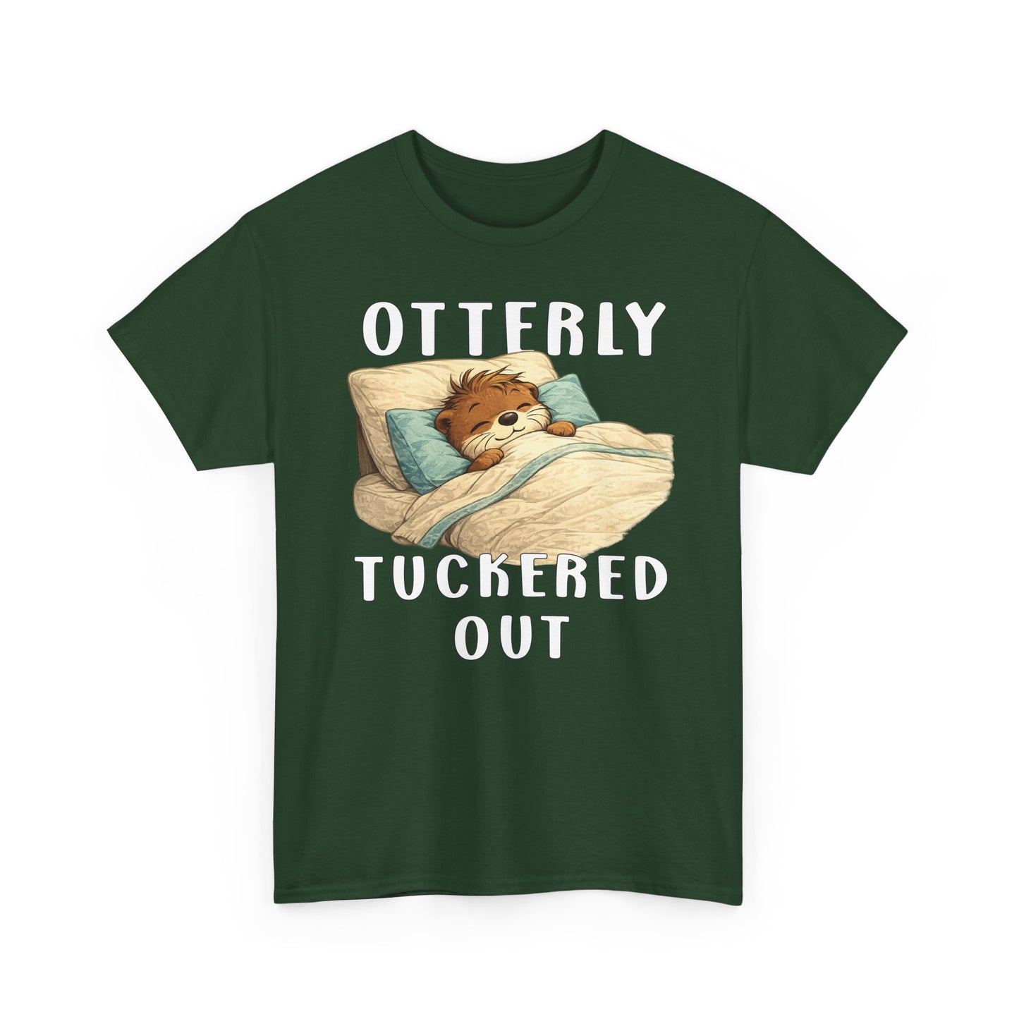 "Otterly Tuckered Out" Tee - Otter Series