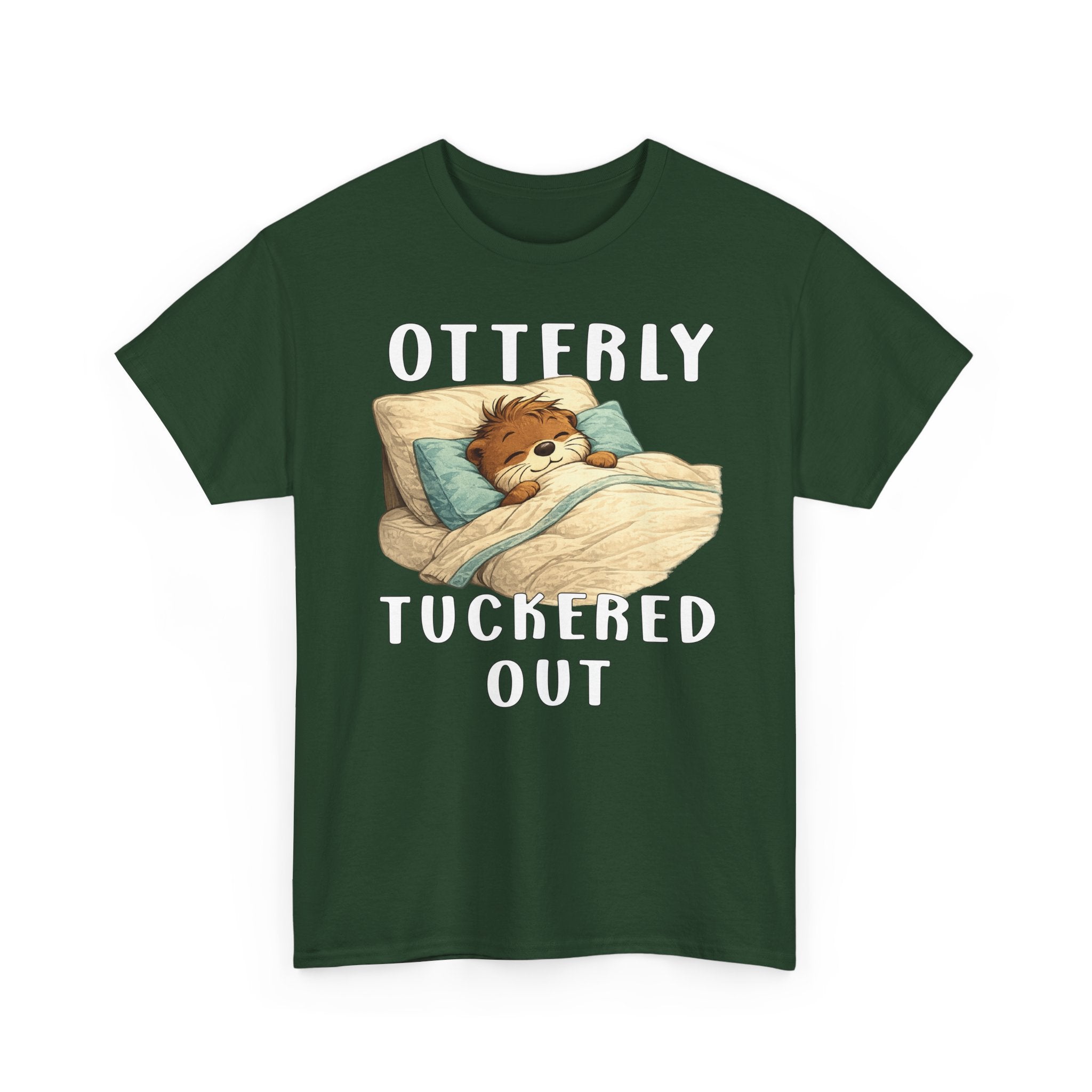 "Otterly Tuckered Out" Tee - Otter Series