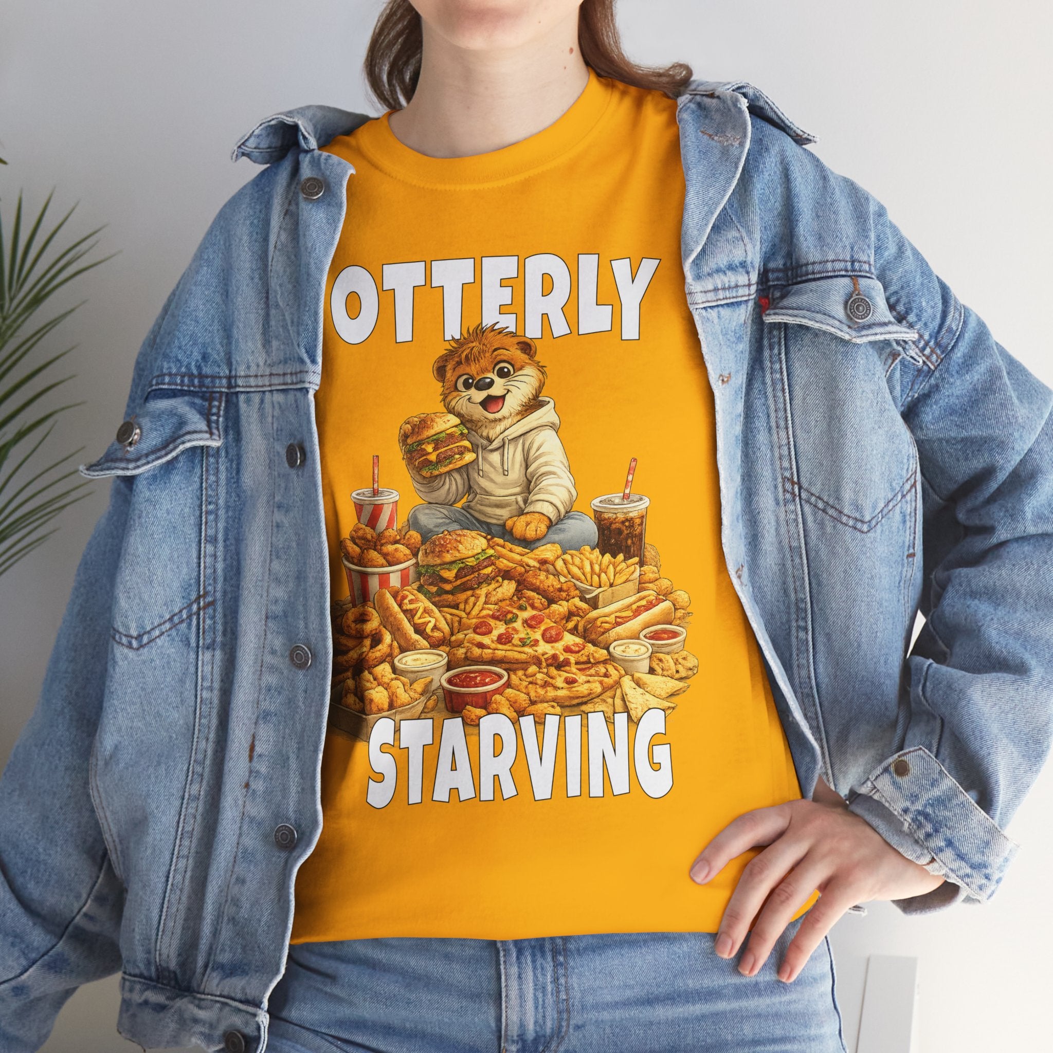 "Otterly Starving" Tee - Otter Series