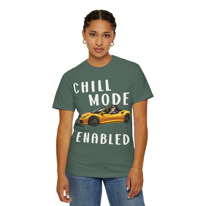 Chill Mode Enabled Girl T-shirt - Penguin Series