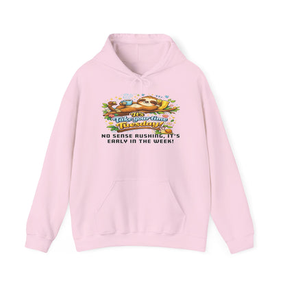 Tuesday - Procrastination Sloth Series Hoodie