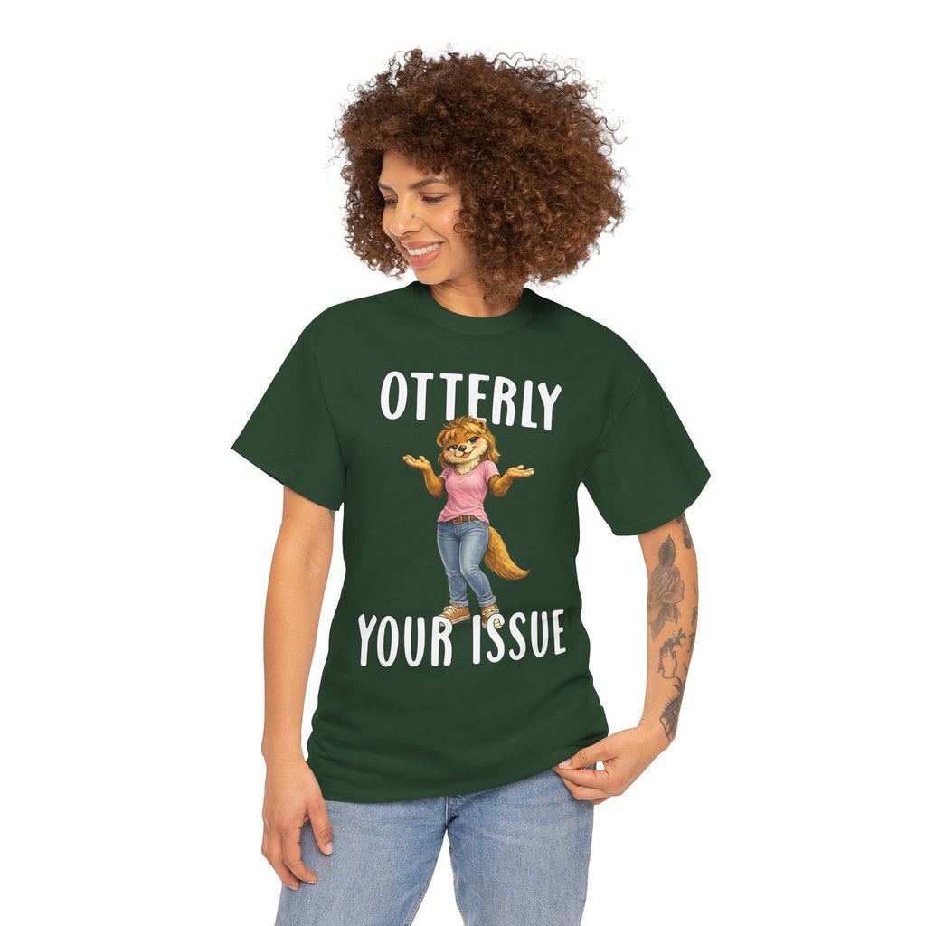 "Otterly Your Issue" Girl Tee - Otter Series