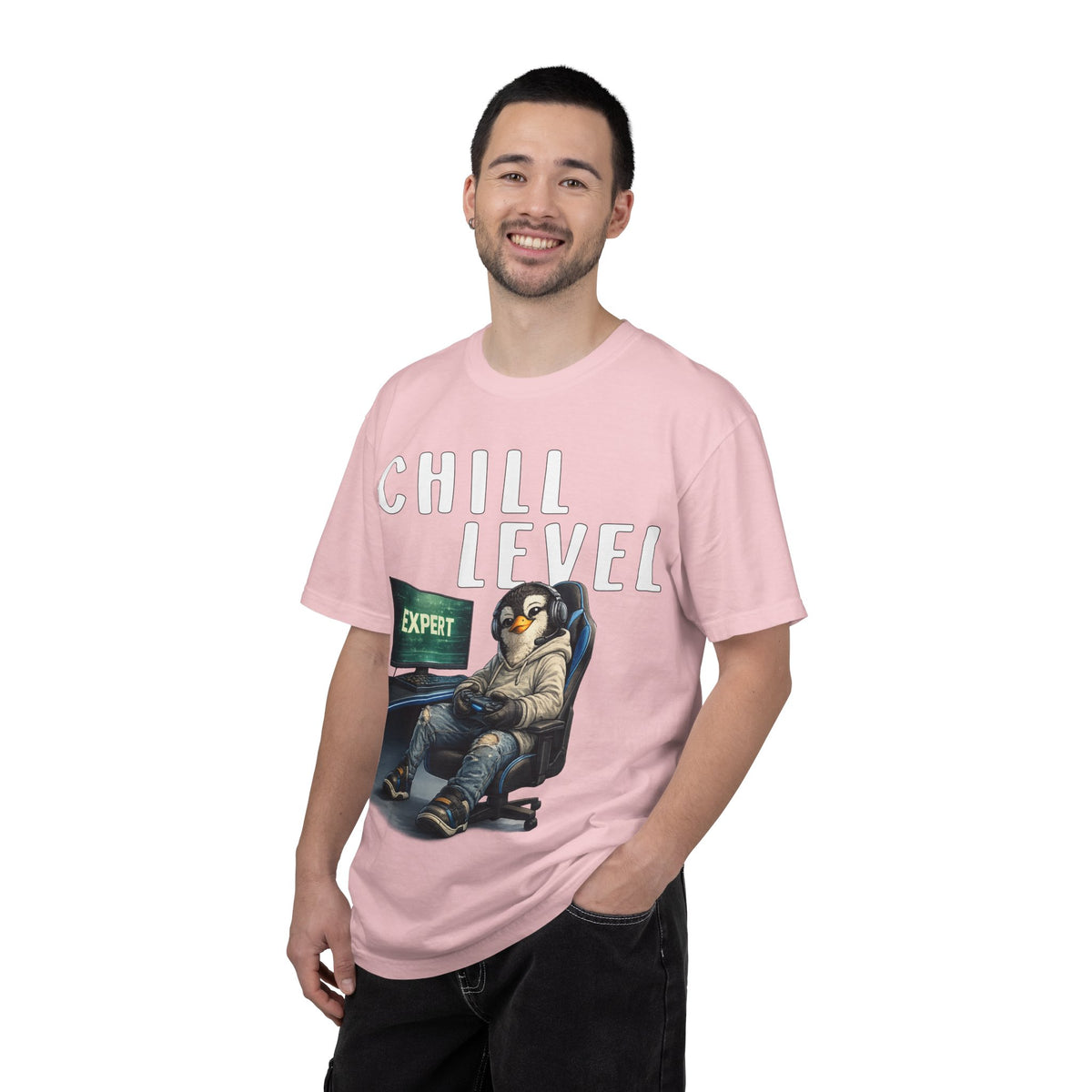 Chill Level Expert Boy T-shirt - Penguin Series