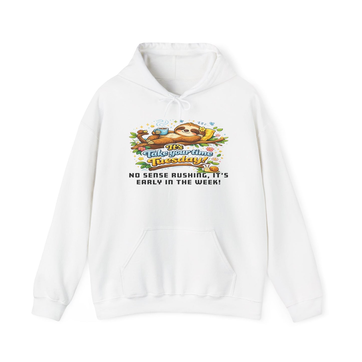 Tuesday - Procrastination Sloth Series Hoodie