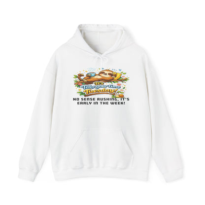 Tuesday - Procrastination Sloth Series Hoodie