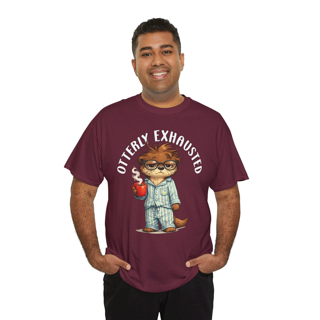 "Otterly Exhausted" Tee - Otter Series