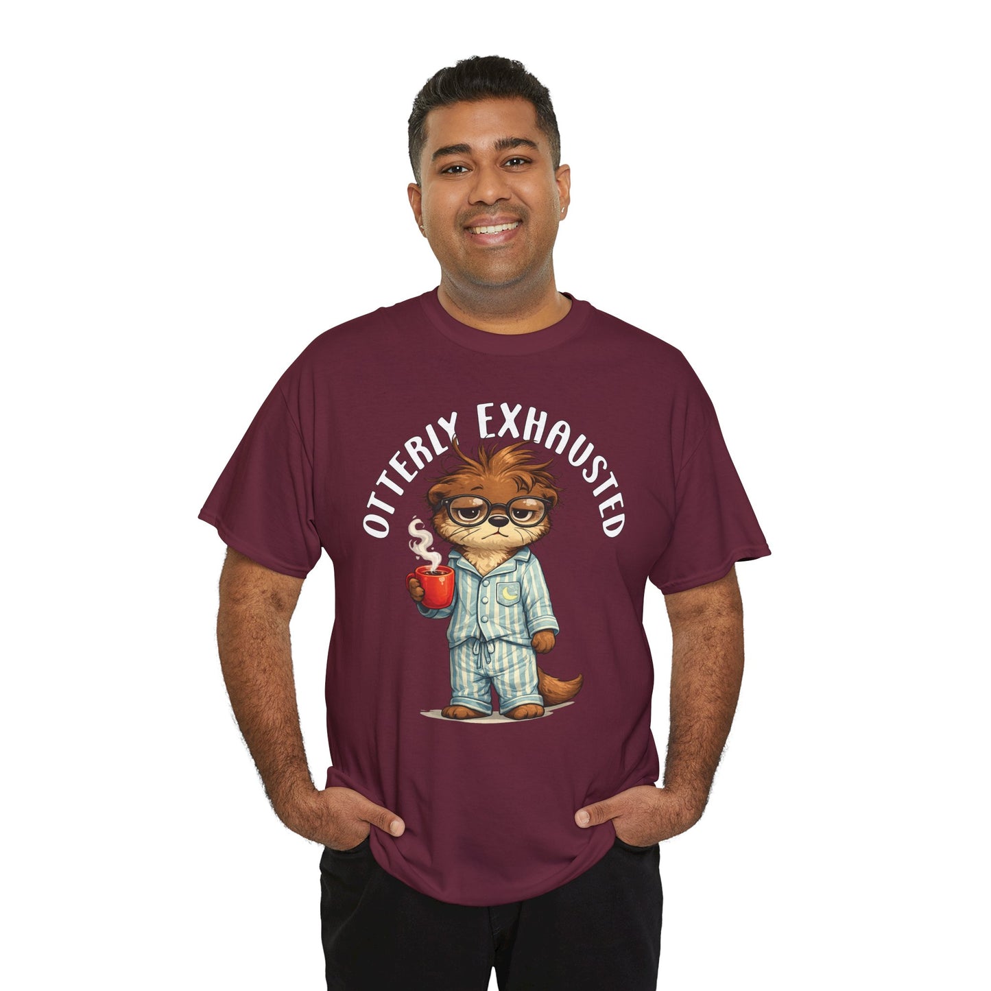 "Otterly Exhausted" Tee - Otter Series