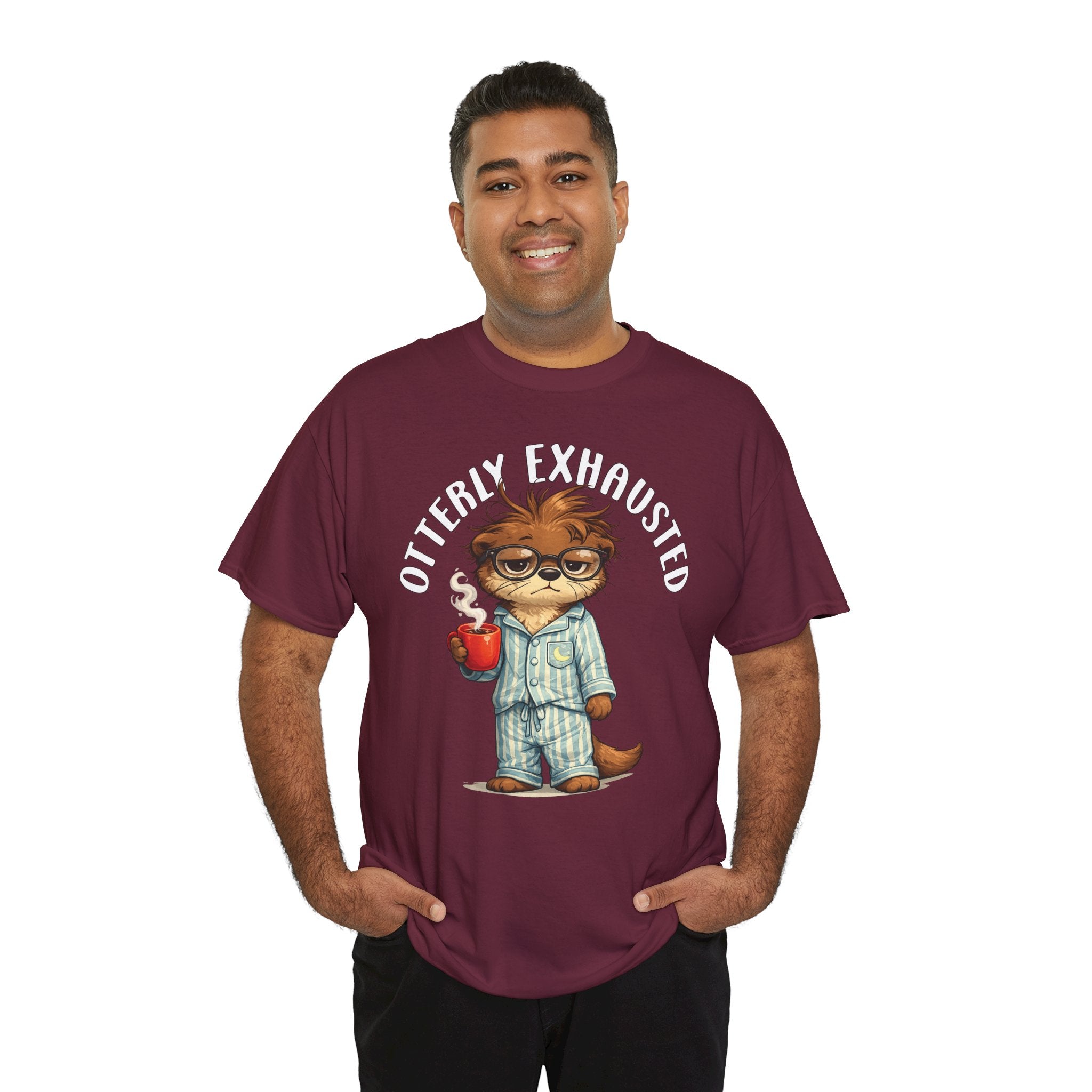 "Otterly Exhausted" Tee - Otter Series