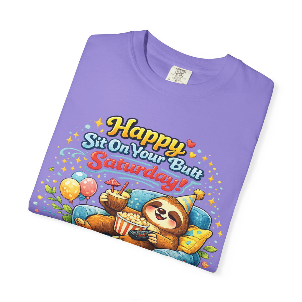 Saturday - Procrastination Sloth Series T-shirt
