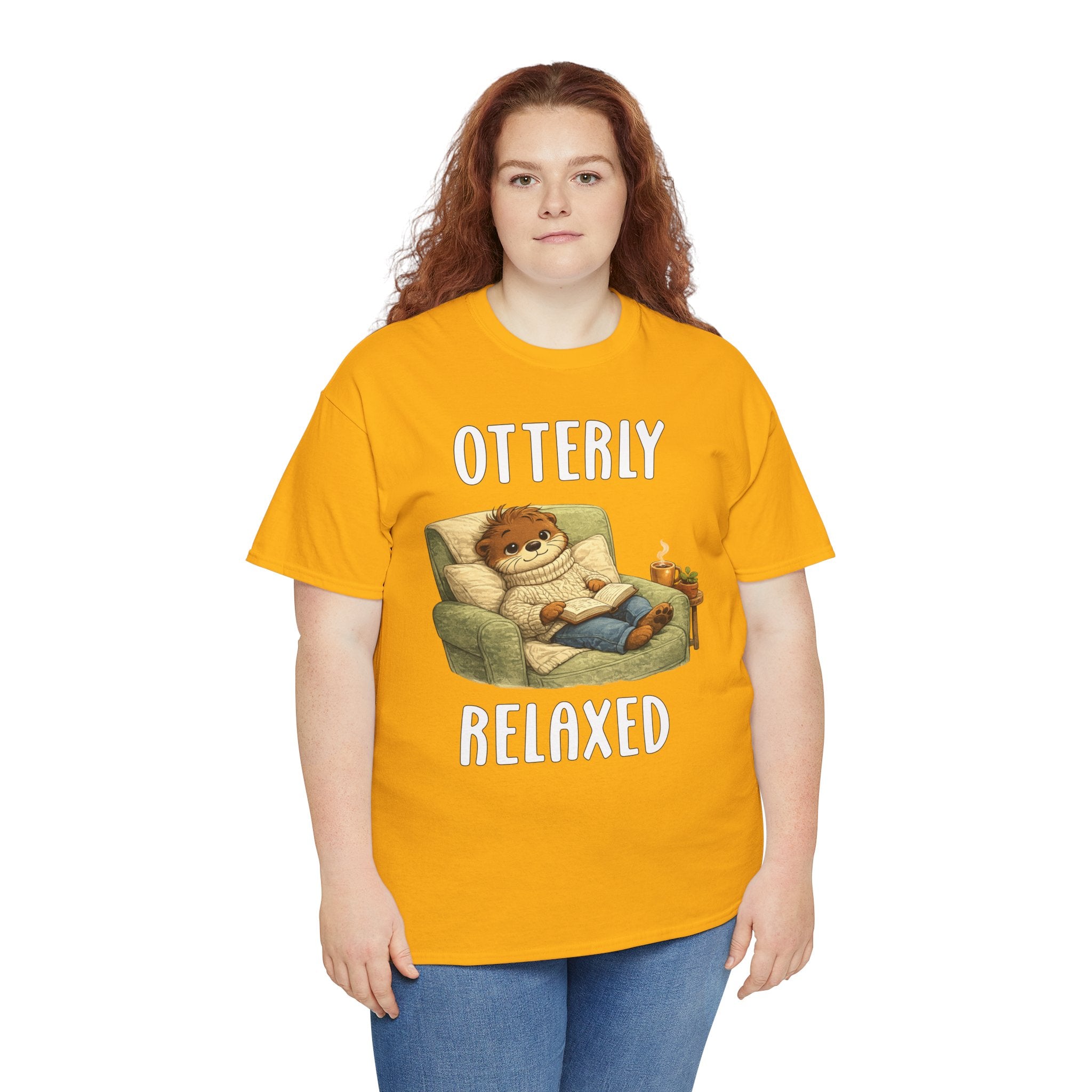 "Otterly Relaxed" Tee - Otter Series