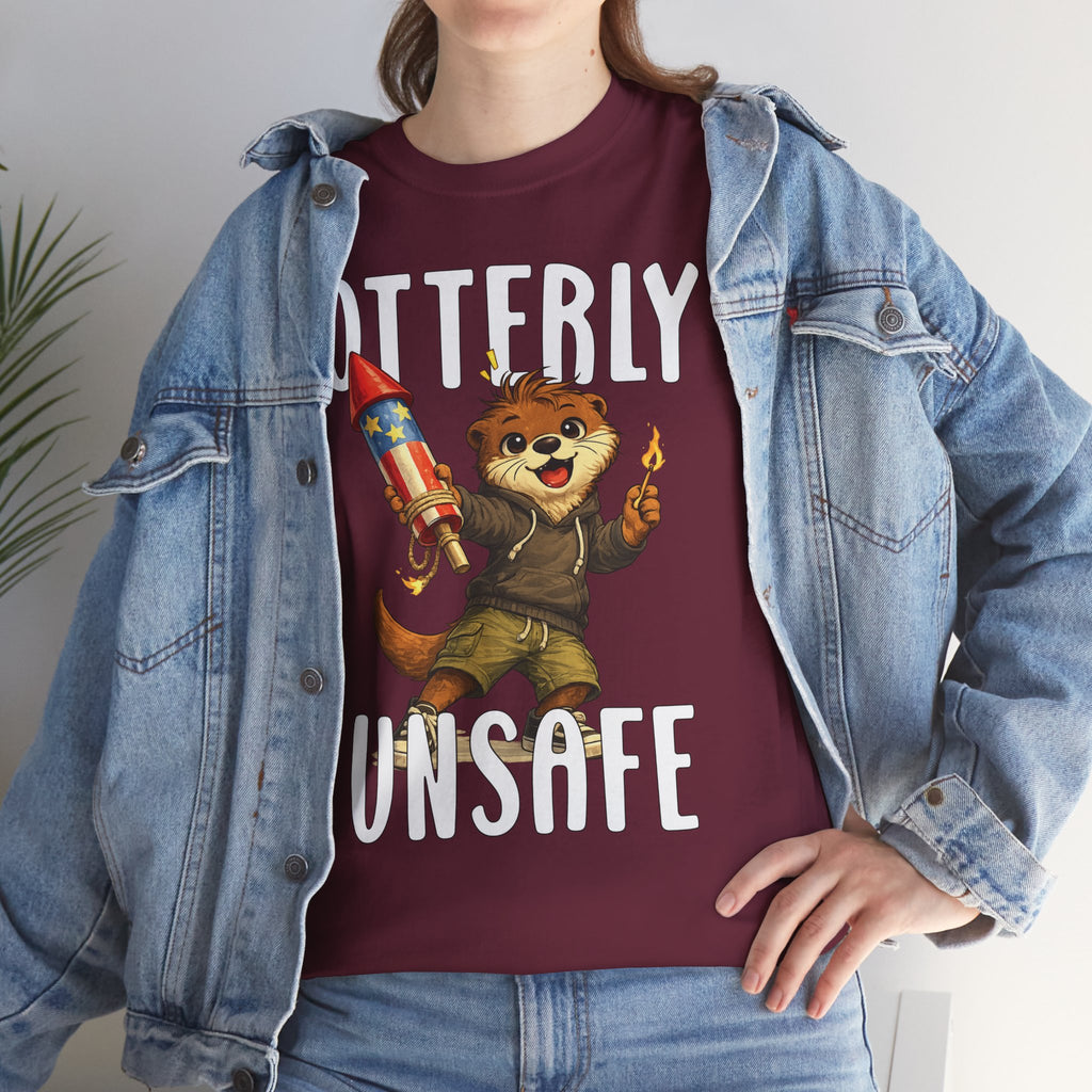 "Otterly Unsafe" Tee - Otter Series