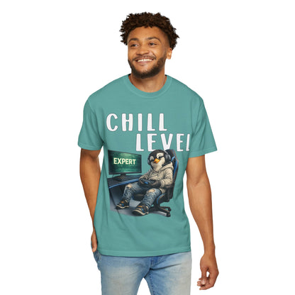 Chill Level Expert T-shirt - Penguin Series