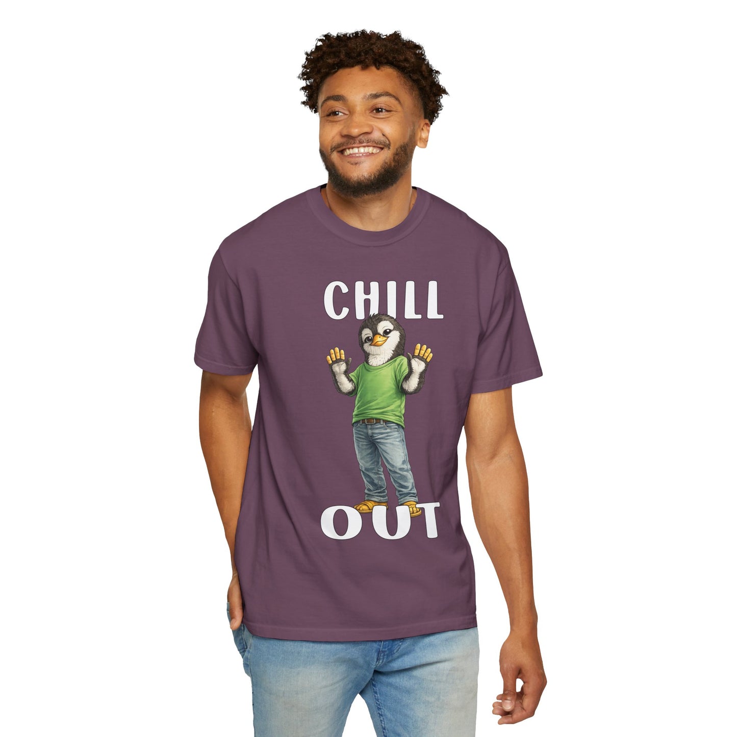 Chill Out Boy T-shirt - Penguin Series
