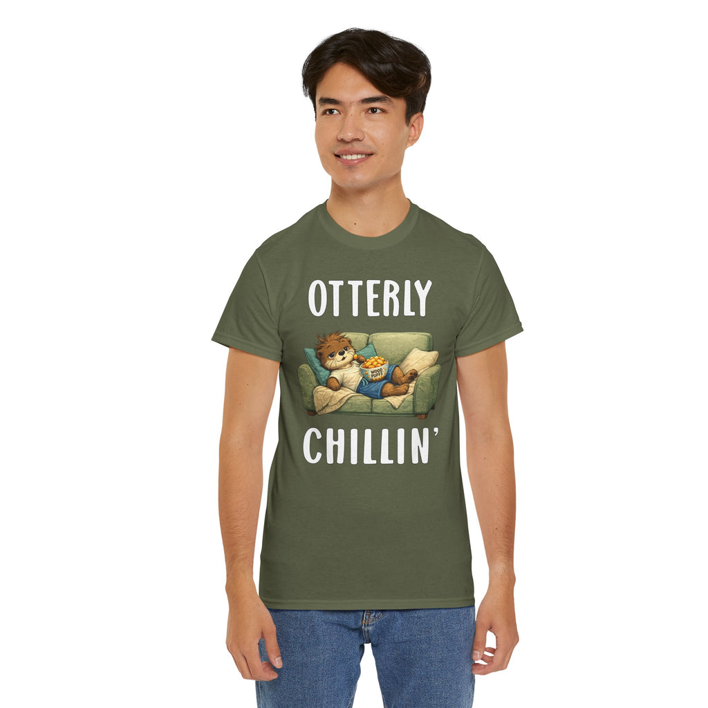 "Otterly Chillin'" Tee - Otter Series