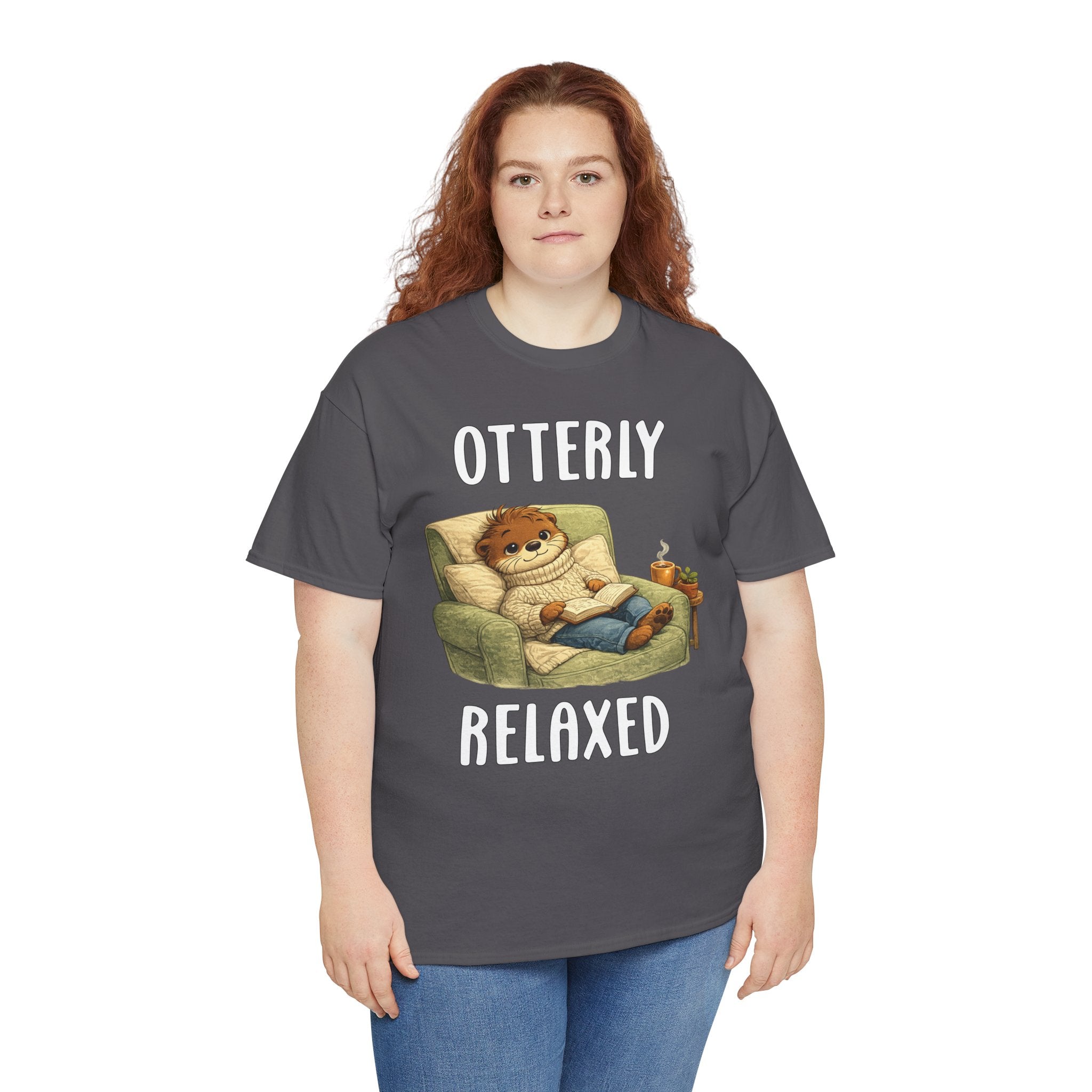 "Otterly Relaxed" Tee - Otter Series