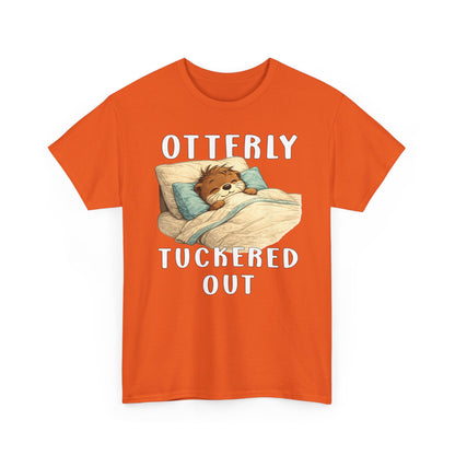 "Otterly Tuckered Out" Tee - Otter Series