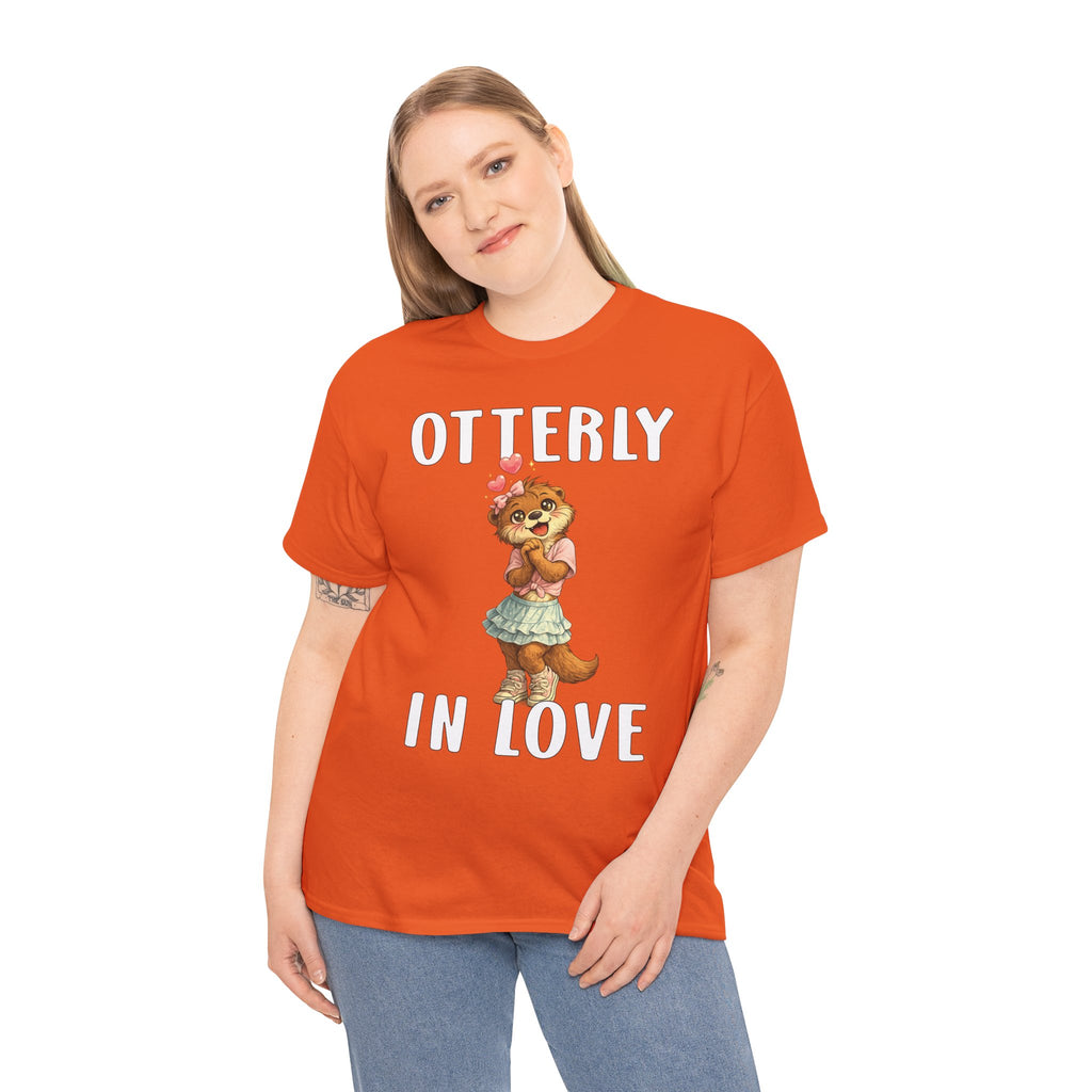"Otterly In Love" Girl Tee - Otter Series