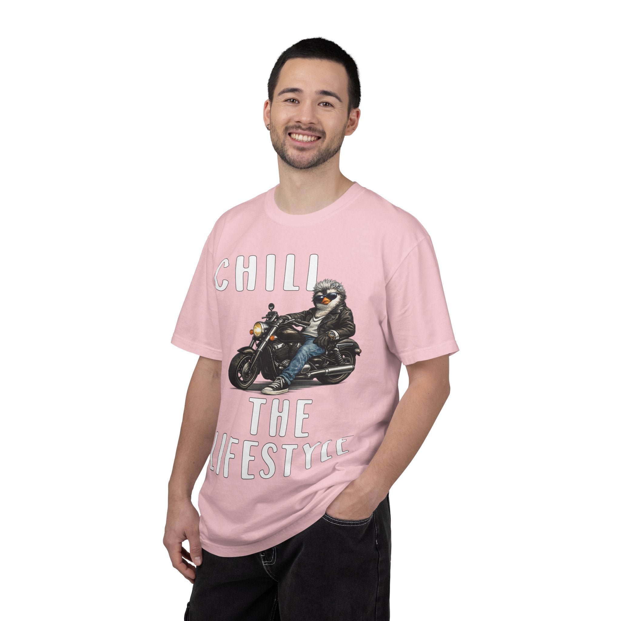Chill The Lifestyle Grandpa T-shirt -  Penguin Series