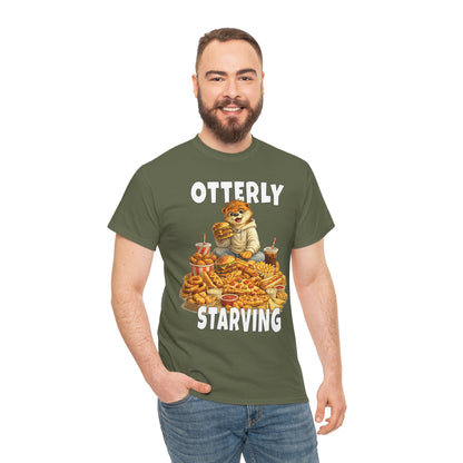 "Otterly Starving" Tee - Otter Series