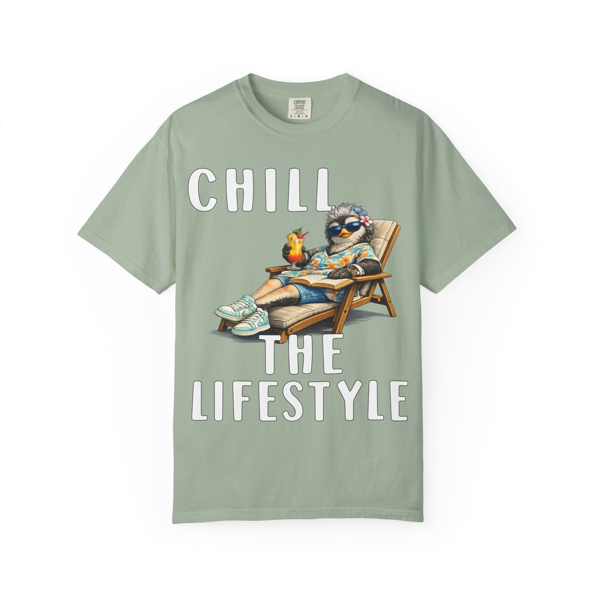Chill The Lifestyle Grandma T-shirt - Penguin Series