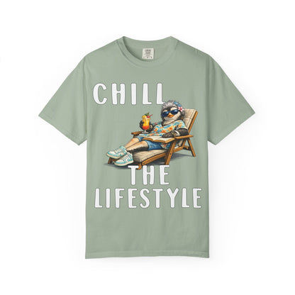 Chill The Lifestyle Grandma T-shirt - Penguin Series