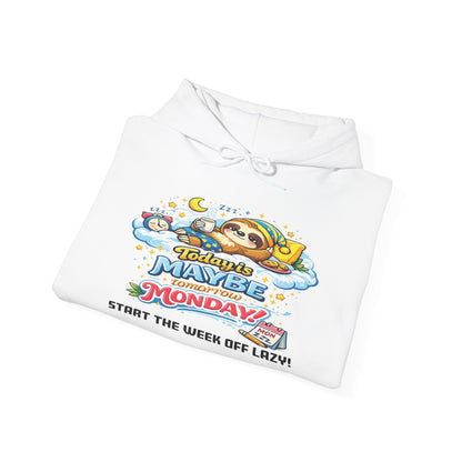 Monday - Procrastination Sloth Series Hoodie