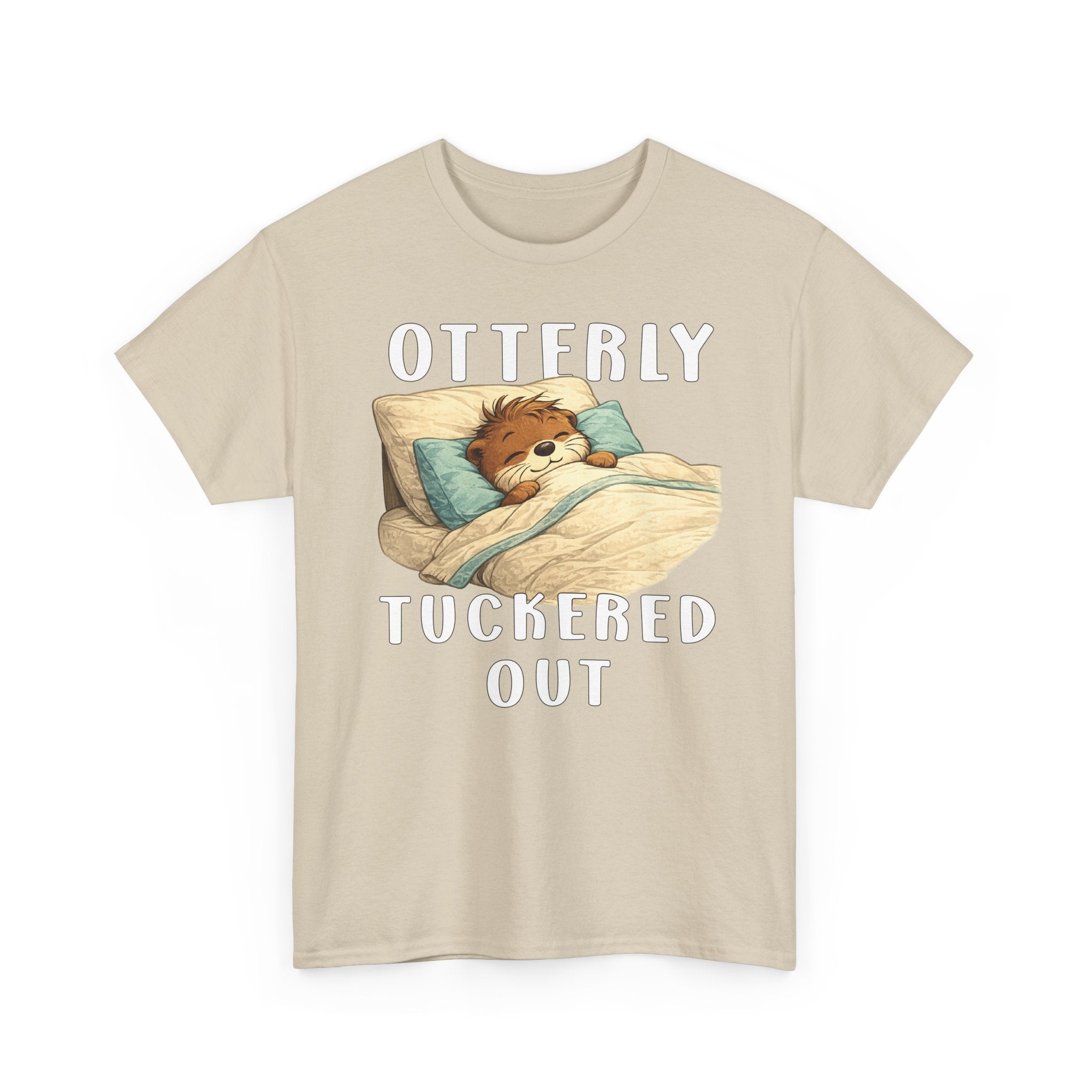 "Otterly Tuckered Out" Tee - Otter Series