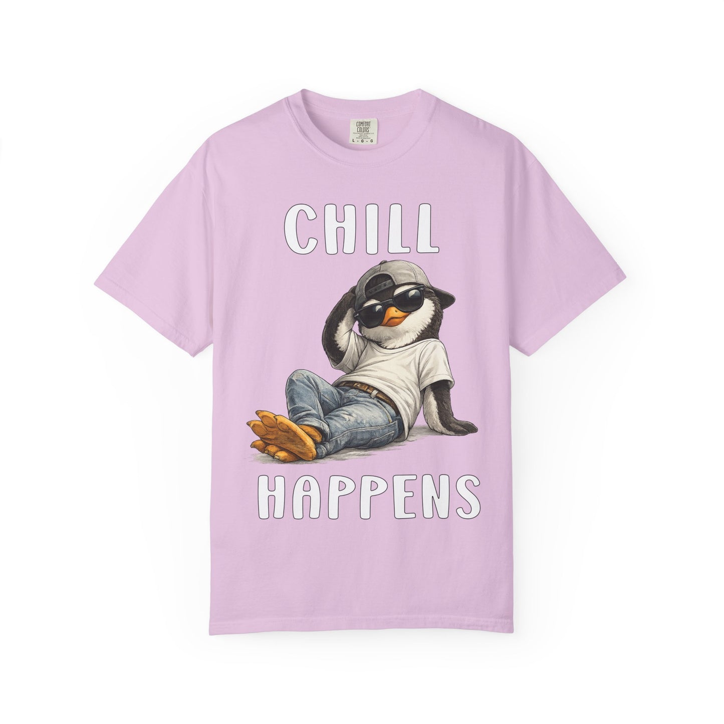 Chill Happens Boy T-shirt - Penguin Series
