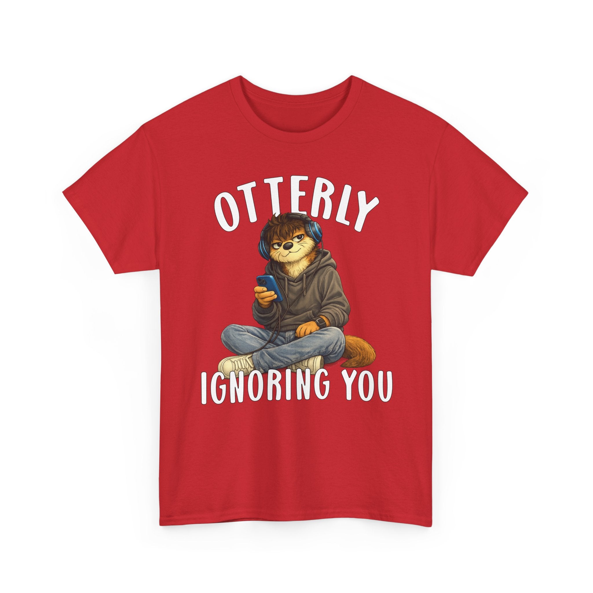 "Otterly Ignoring You" Teen Boy Tee - Otter Series