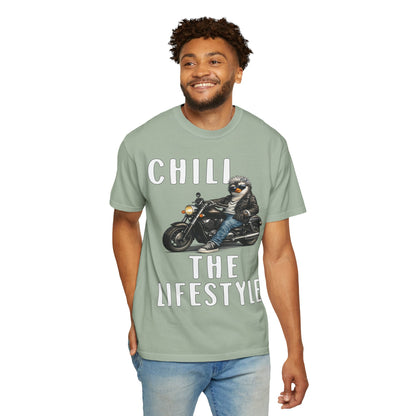 Chill The Lifestyle Grandpa T-shirt -  Penguin Series