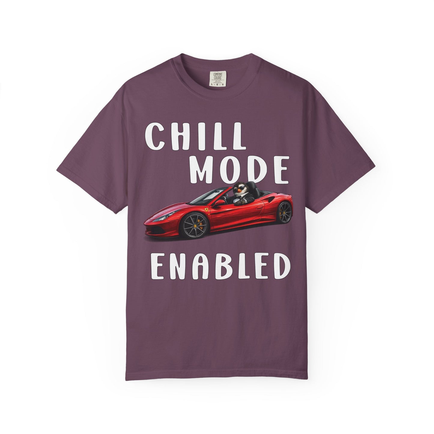 Chill Mode Enabled Boy T-shirt - Penguin Series