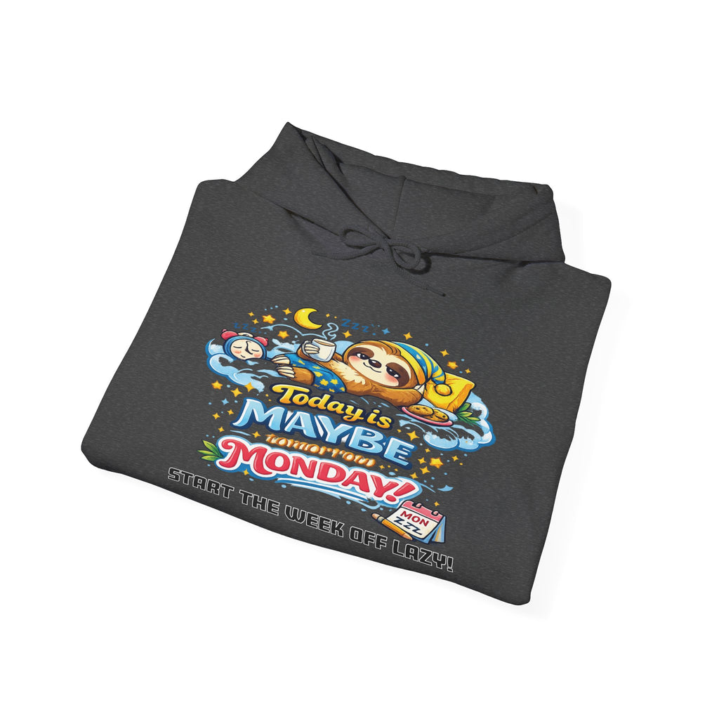 Monday - Procrastination Sloth Series Hoodie