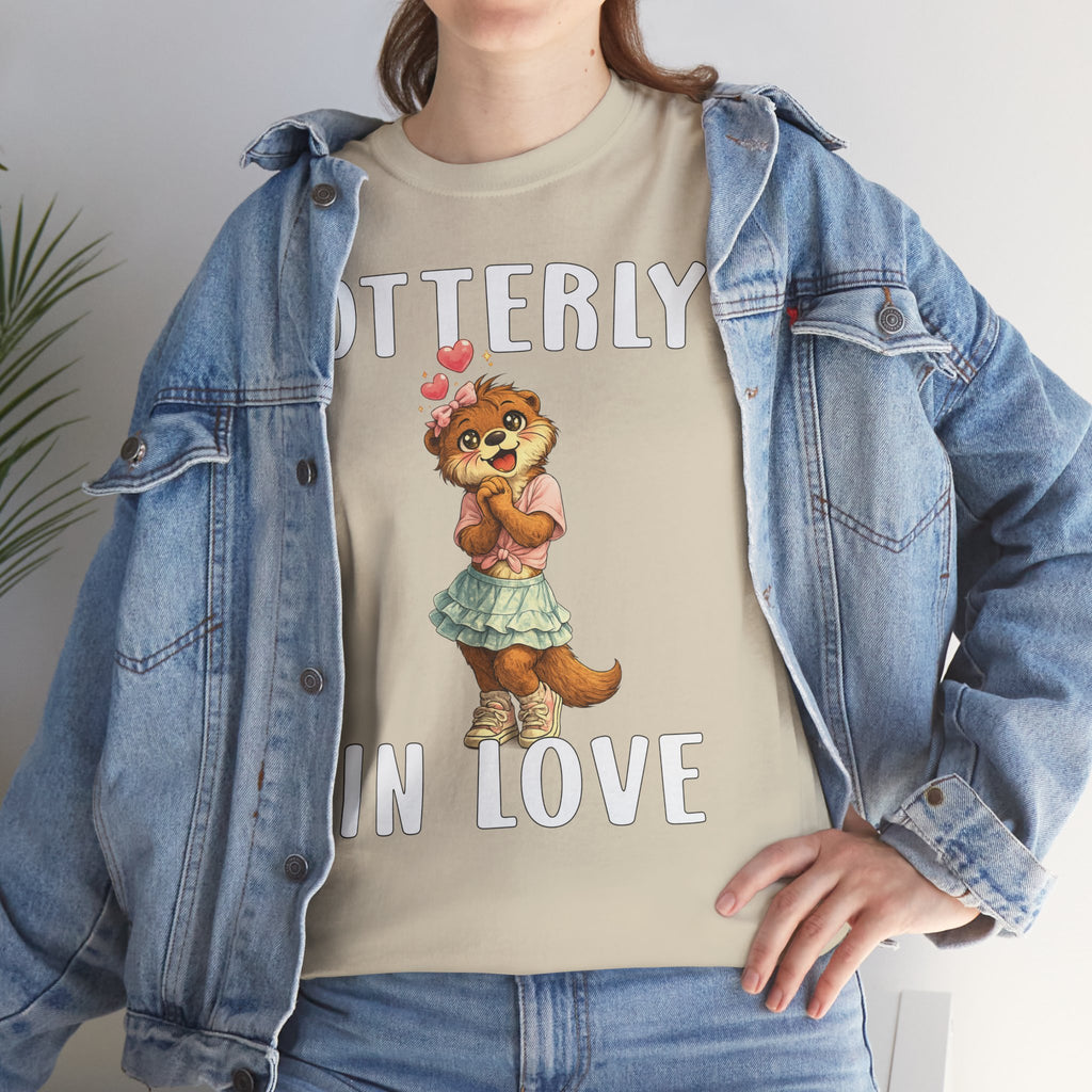 "Otterly In Love" Girl Tee - Otter Series