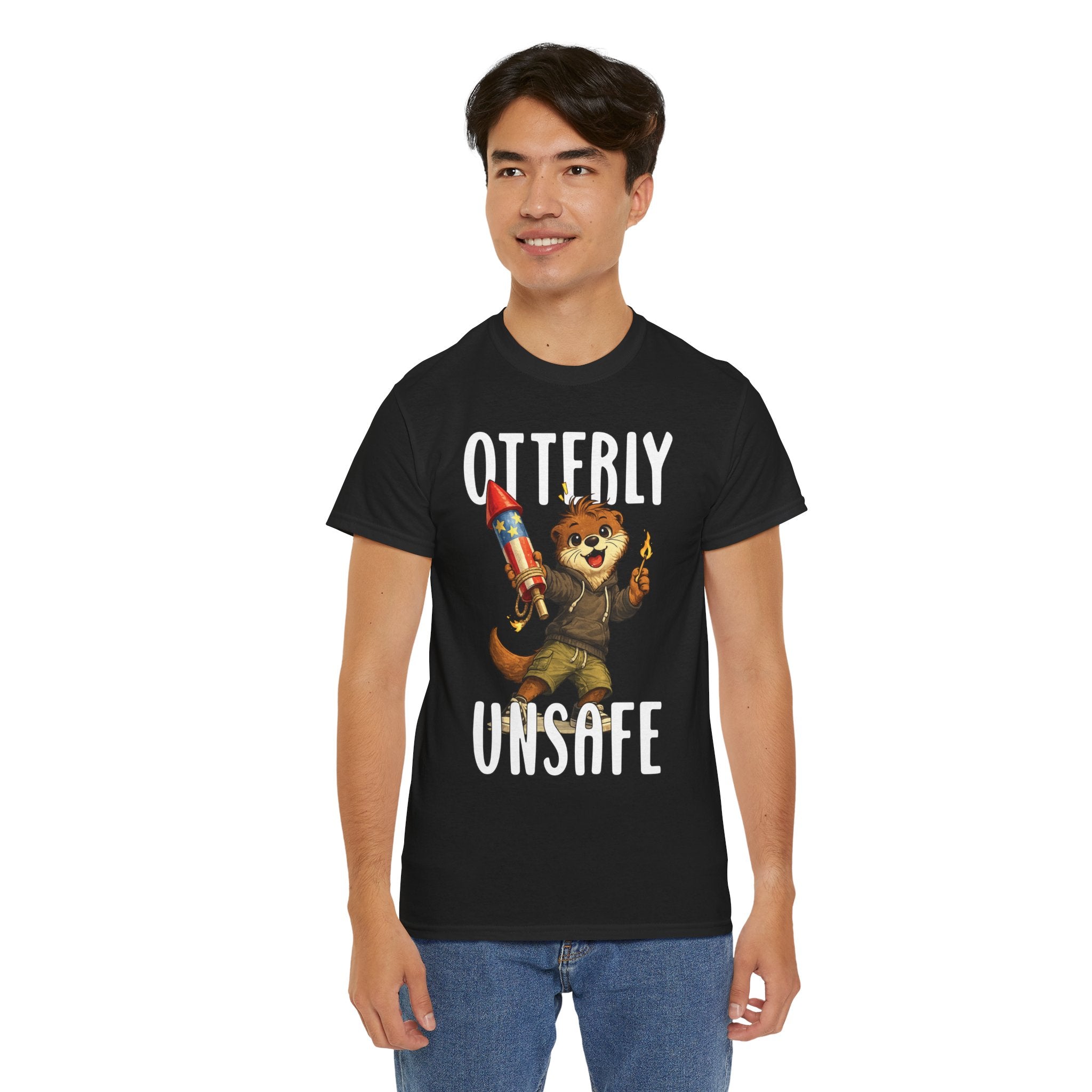 "Otterly Unsafe" Tee - Otter Series