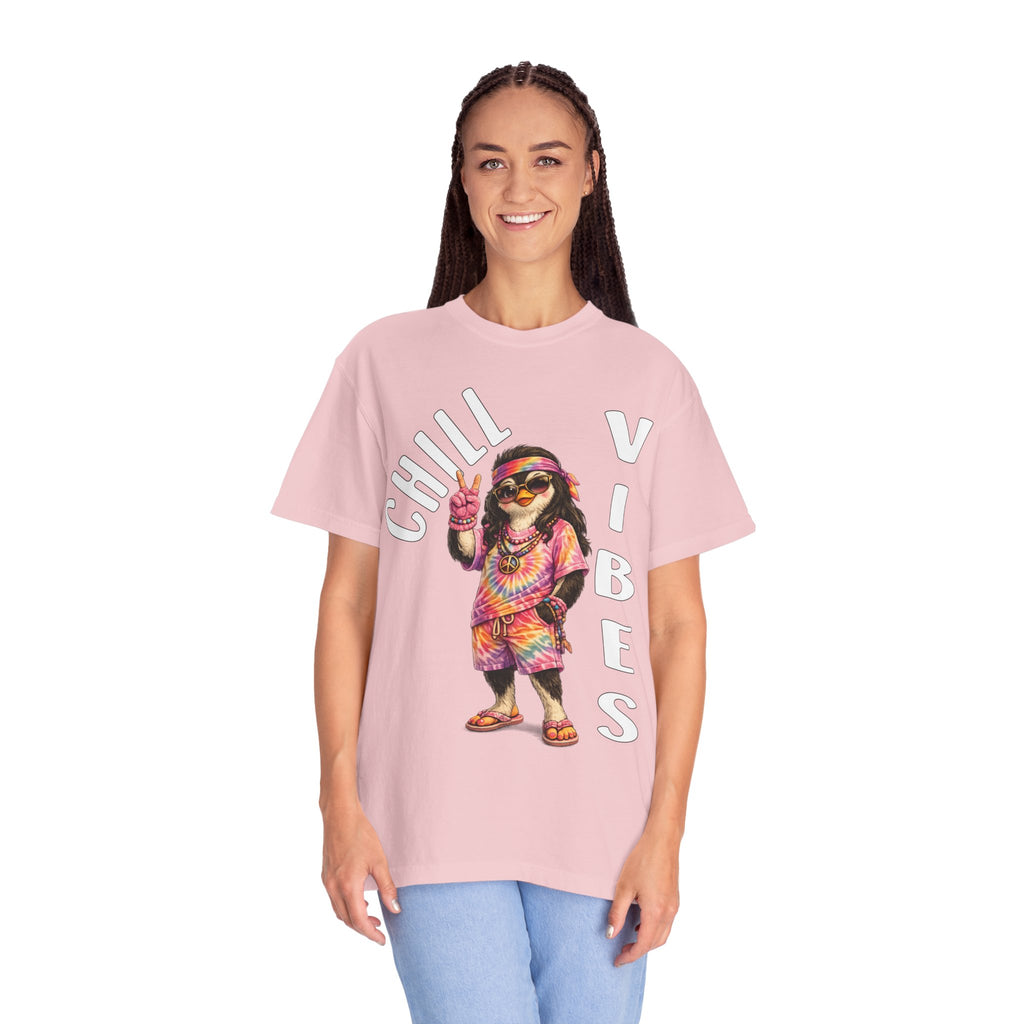 Chill Vibes Girl T-shirt - Penguin Series
