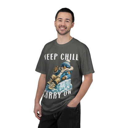 Keep Chill Carry On Boy T-shirt - Penguin Series