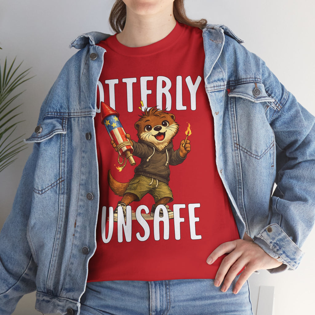 "Otterly Unsafe" Tee - Otter Series