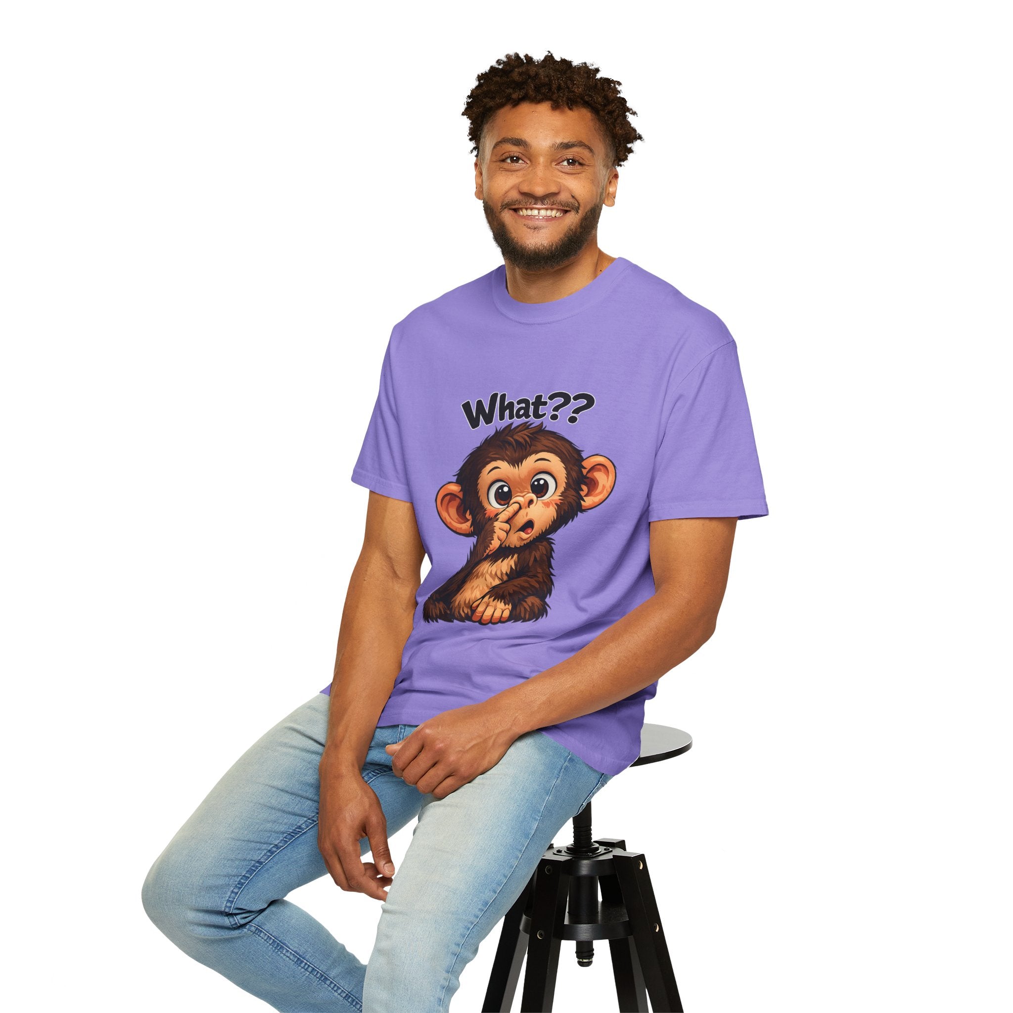 Monkey Says "What?" T-shirt